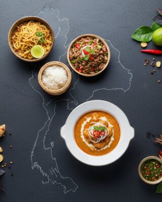 A Culinary Map of Thailand: Exploring the Flavors of Regional Thai Cuisine - Hero Image